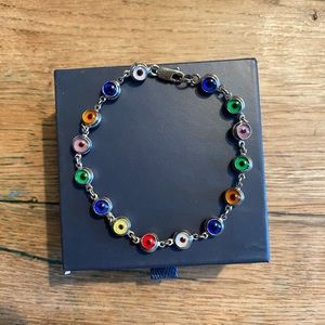 Evil eye bracelet